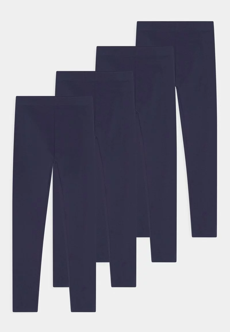 Friboo Niños BASIC GIRLS 4 PACK - Leggings - Dark Blue 3 Friboo Niños BASIC GIRLS 4 PACK - Leggings - Dark Blue