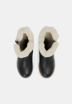 Friboo Niños LEATHER - Botas Para La Nieve - Dark Blue -Tienda Friboo barata 09bd7e6b8bb24ea6bbe6163d75a08aa5
