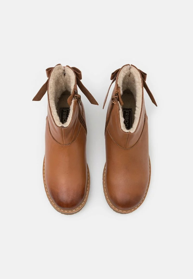 Friboo Niños LEATHER - Botines - Cognac 6 Friboo Niños LEATHER - Botines - Cognac - Imagen 4