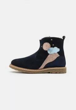 Friboo Niños LEATHER - Botines - Dark Blue