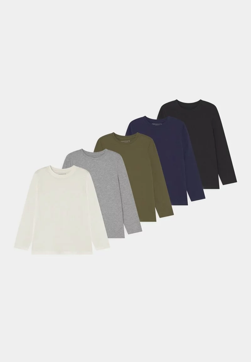 Friboo Niños BOYS TEE 5 PACK - Camiseta De Manga Larga - Multi-coloured/white/grey 3 Friboo Niños BOYS TEE 5 PACK - Camiseta De Manga Larga - Multi-coloured/white/grey