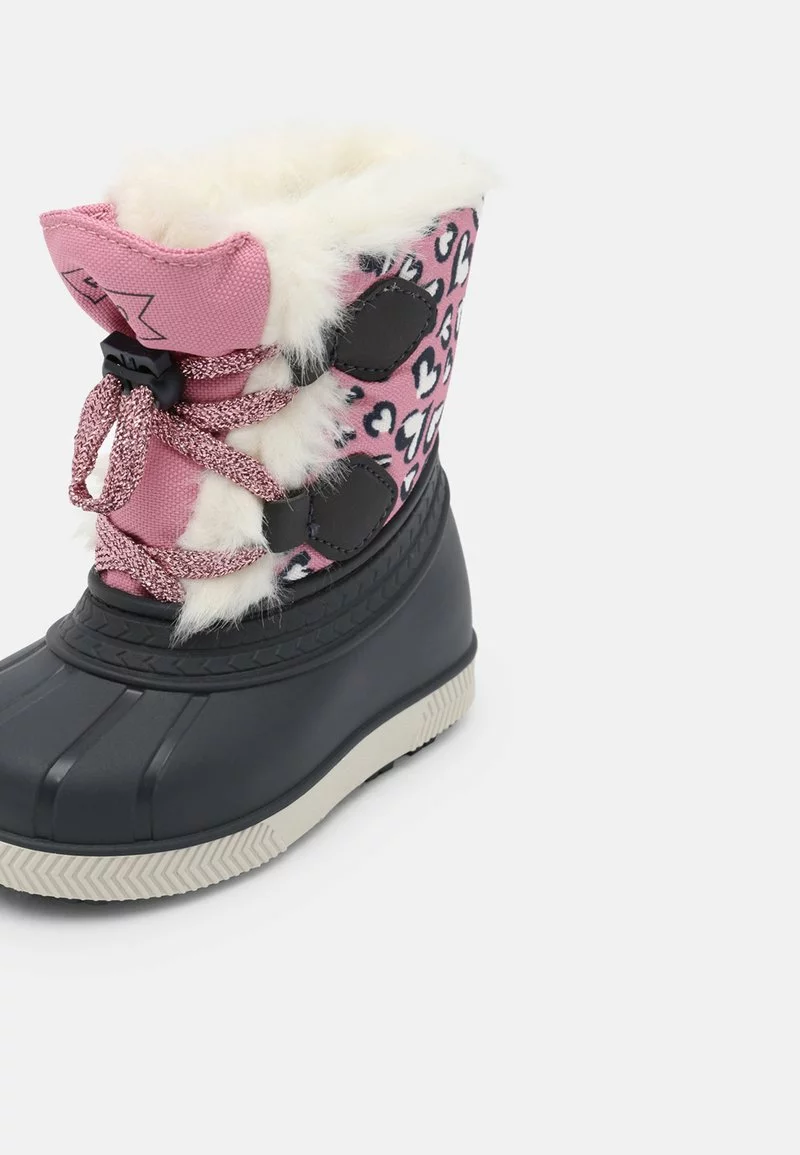 Friboo Niños Botas Para La Nieve - Pink 9 Friboo Niños Botas Para La Nieve - Pink - Imagen 7