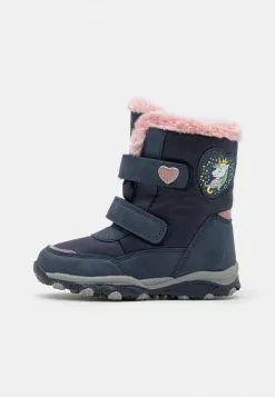 Friboo Niños Botas Para La Nieve - Dark Blue
