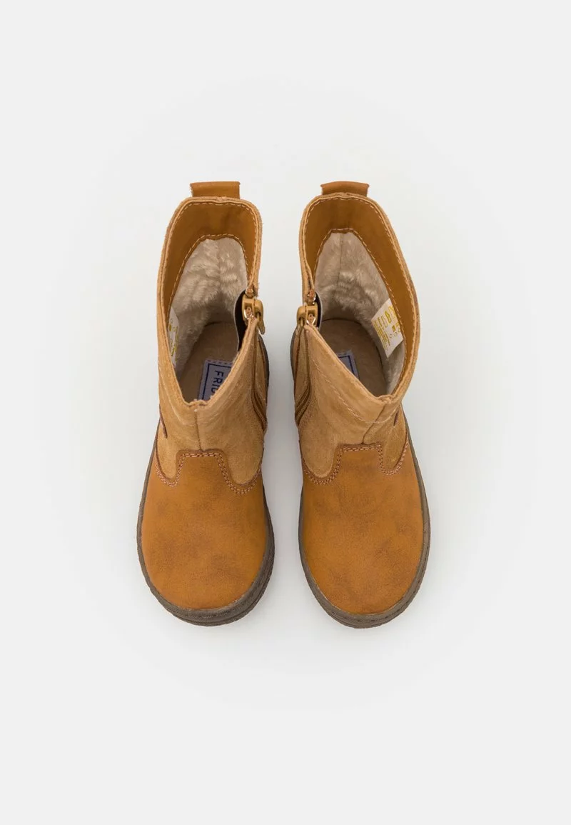 Friboo Niños LEATHER - Botas - Cognac 6 Friboo Niños LEATHER - Botas - Cognac - Imagen 4