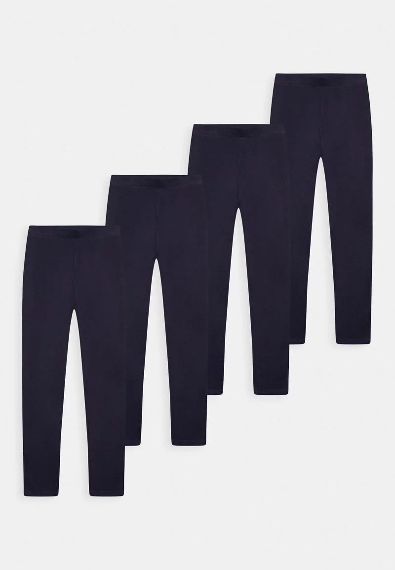 Friboo Niños 4 PACK BASIC GIRLS - Leggings - Dark Blue 3 Friboo Niños 4 PACK BASIC GIRLS - Leggings - Dark Blue