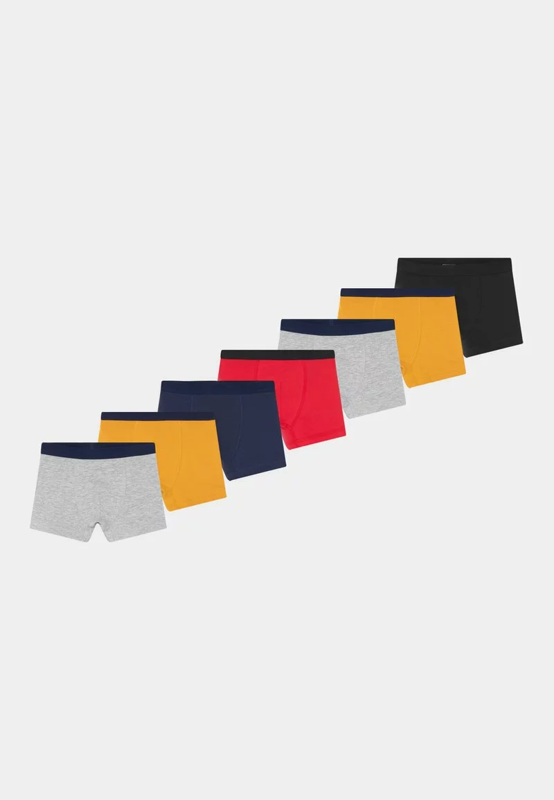 Friboo Niños BOYS SHORTS 7 PACK - Culotte - Multi-coloured/grey/red 3 Friboo Niños BOYS SHORTS 7 PACK - Culotte - Multi-coloured/grey/red