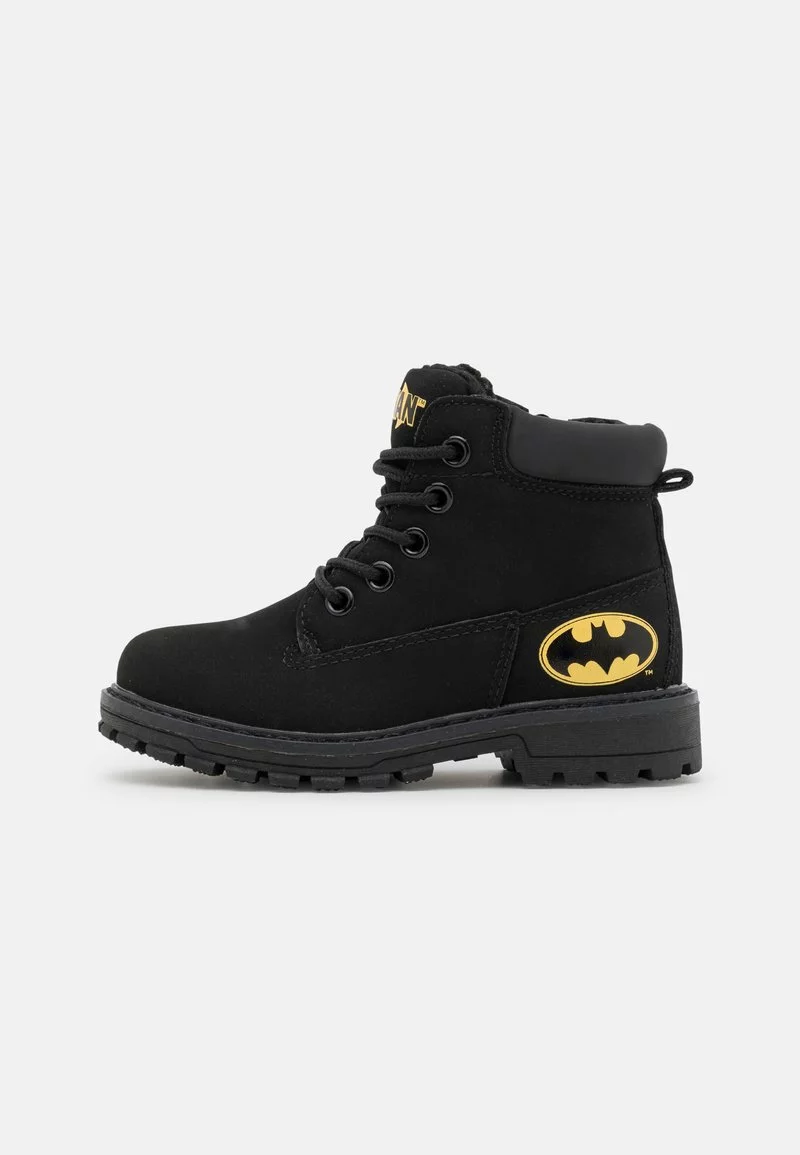 Friboo Unisexo BATMAN - Botines Con Cordones - Black 3 Friboo Unisexo BATMAN - Botines Con Cordones - Black
