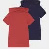 Friboo Niños BOYS HOODED TEE 2 PACK - Camiseta Estampada - Red/dark Blue 1 Friboo Niños BOYS HOODED TEE 2 PACK - Camiseta Estampada - Red/dark Blue -Tienda Friboo barata 2c599497b0de4fb0b97412fb4f667eba