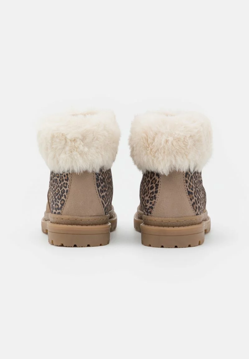 Friboo Niños LEATHER - Botines Con Cordones - Nude 5 Friboo Niños LEATHER - Botines Con Cordones - Nude - Imagen 3