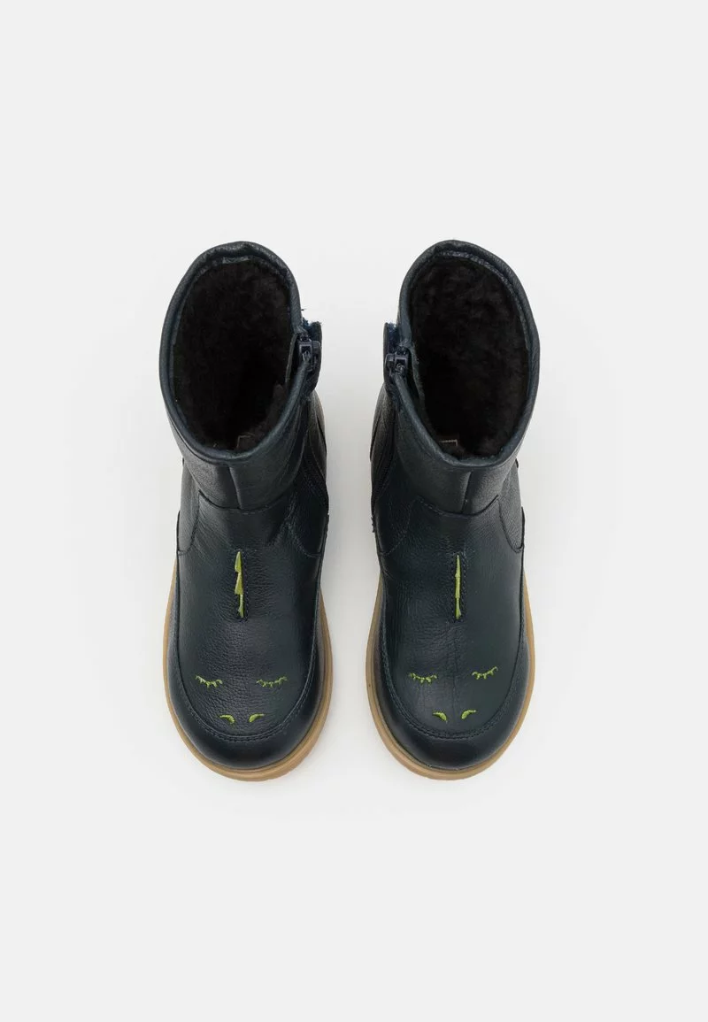 Friboo Niños LEATHER - Botines - Dark Blue 6 Friboo Niños LEATHER - Botines - Dark Blue - Imagen 4