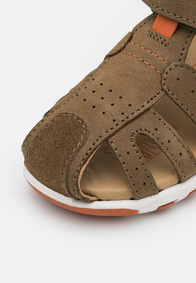 Friboo Niños LEATHER - Sandalias - Khaki 8 Friboo Niños LEATHER - Sandalias - Khaki - Imagen 6