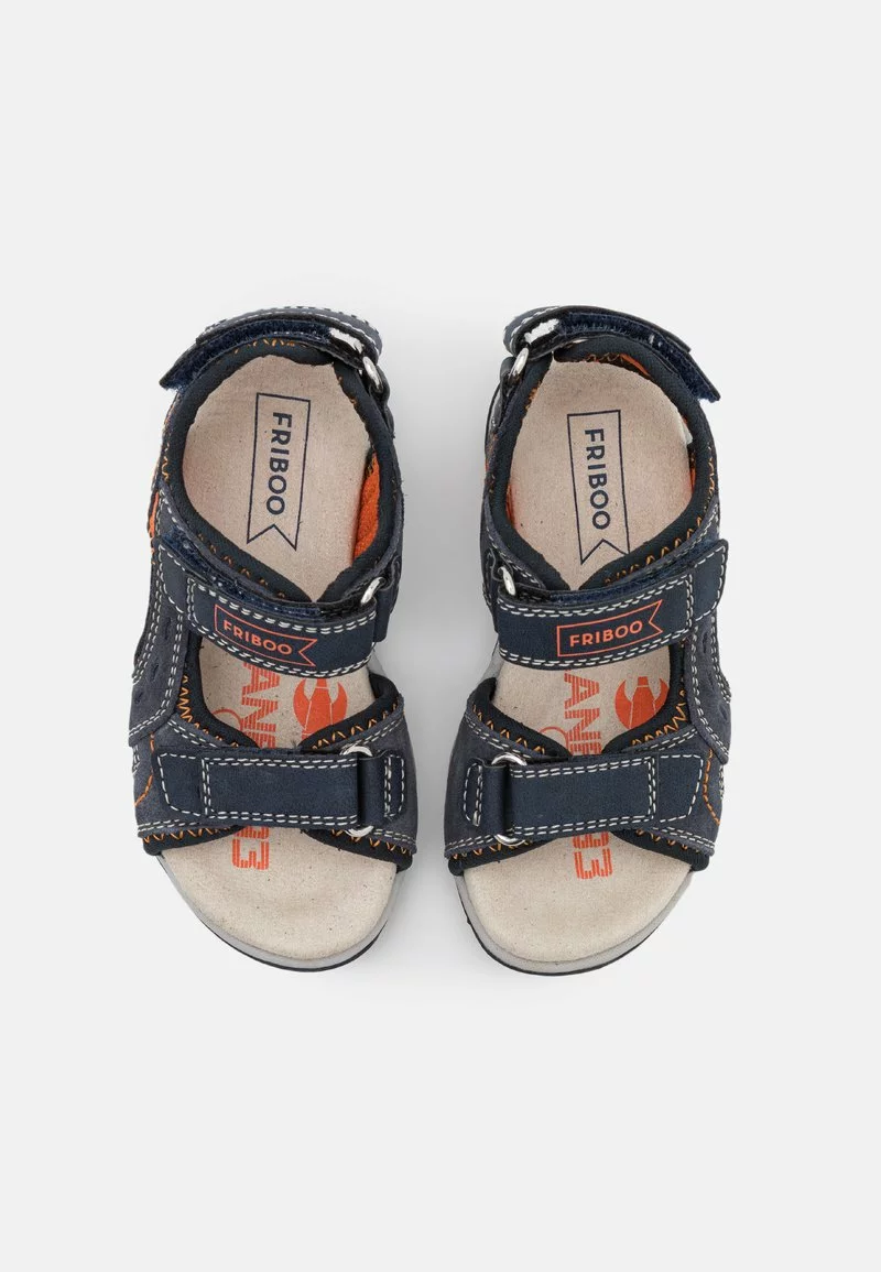 Friboo Niños LEATHER - Sandalias De Senderismo - Dark Blue 6 Friboo Niños LEATHER - Sandalias De Senderismo - Dark Blue - Imagen 4