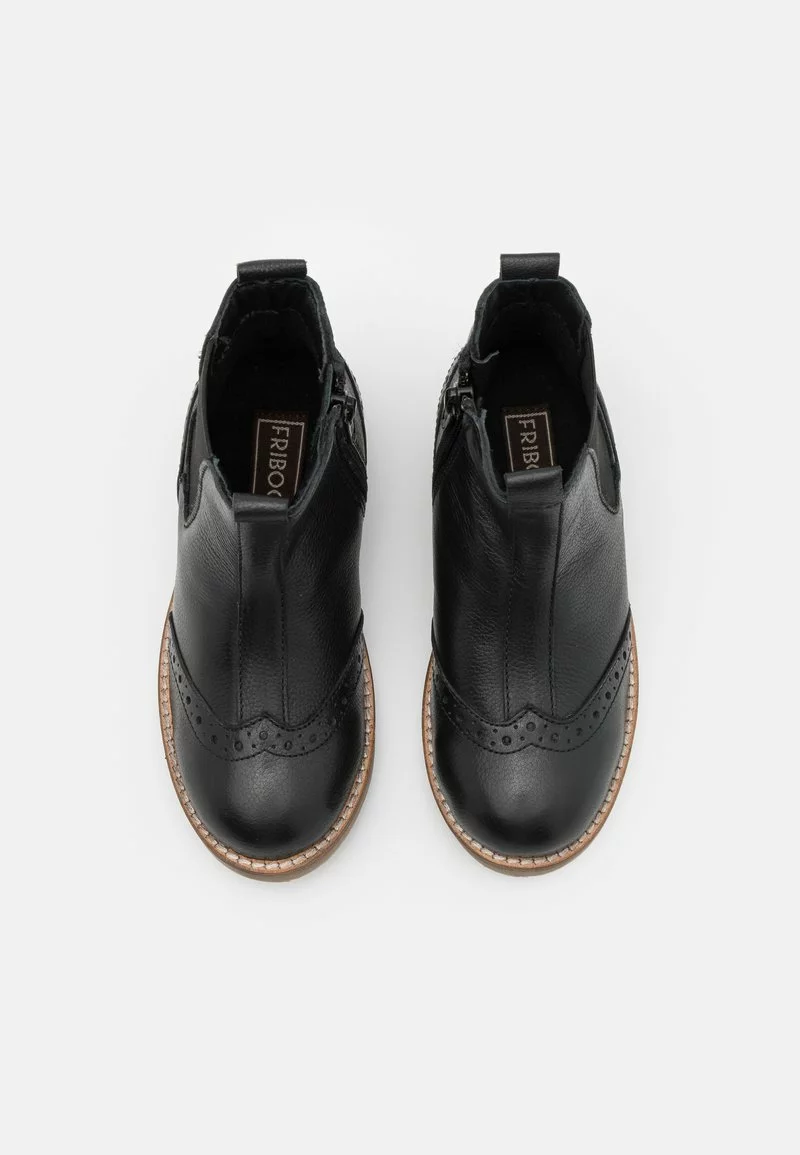 Friboo Niños LEATHER - Botines - Black 6 Friboo Niños LEATHER - Botines - Black - Imagen 4