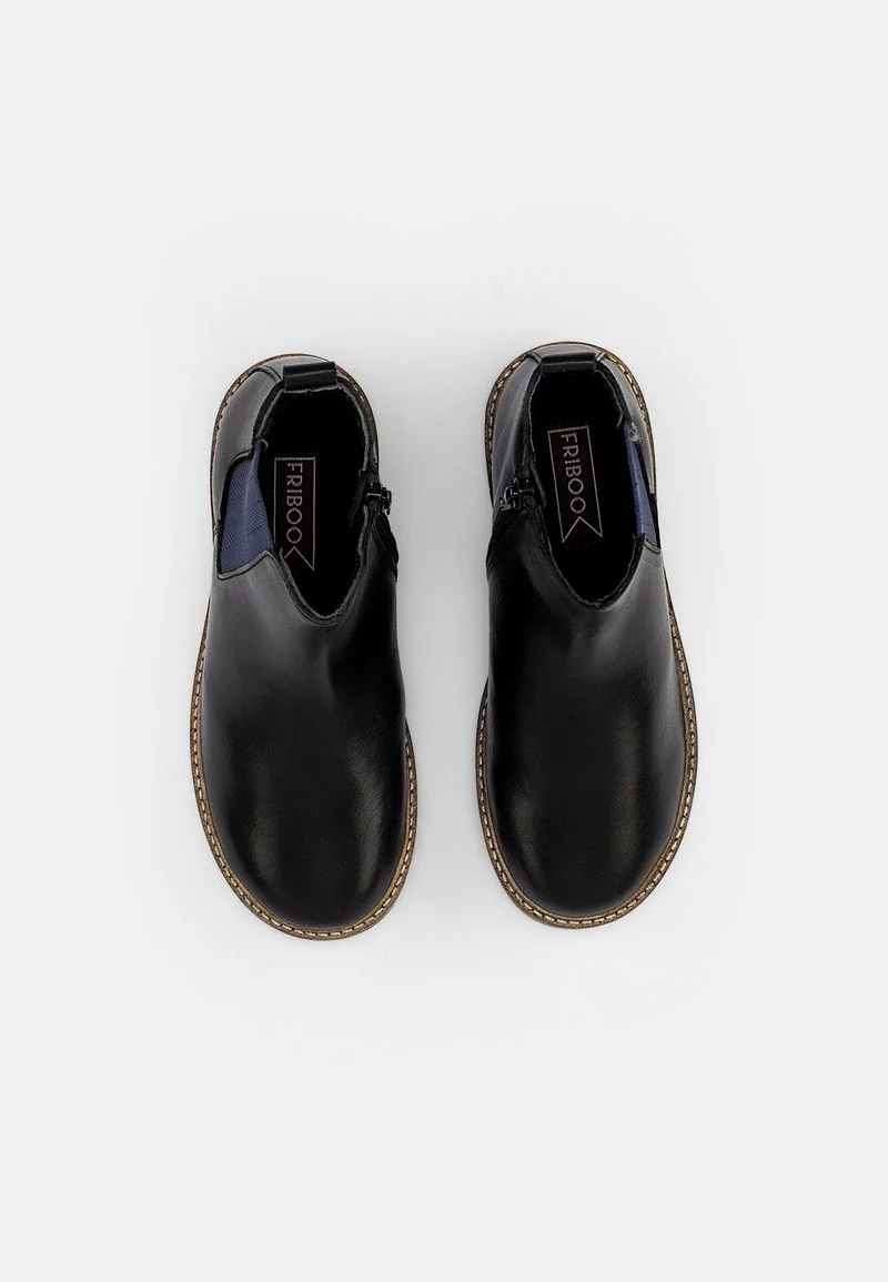 Friboo Niños LEATHER - Botines - Black 6 Friboo Niños LEATHER - Botines - Black - Imagen 4