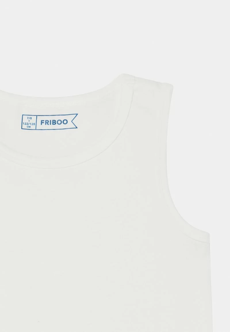 Friboo Niños VEST UNISEX 5 PACK - Camiseta Interior - White 5 Friboo Niños VEST UNISEX 5 PACK - Camiseta Interior - White - Imagen 3