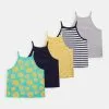 Friboo Niños STRAPPY VEST 5 PACK - Top - Multi-coloured - 917_yellow - 202_dark Blue - 503 2 Friboo Niños STRAPPY VEST 5 PACK - Top - Multi-coloured - 917_yellow - 202_dark Blue - 503 -Tienda Friboo barata 437b7bf4871a49bcb3d0144617913401
