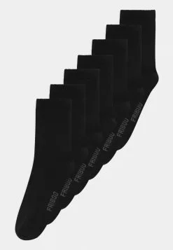 Friboo Unisexo 7 PACK UNISEX - Calcetines - Black
