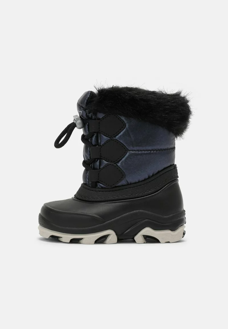 Friboo Niños Botas Para La Nieve - Dark Blue 3 Friboo Niños Botas Para La Nieve - Dark Blue