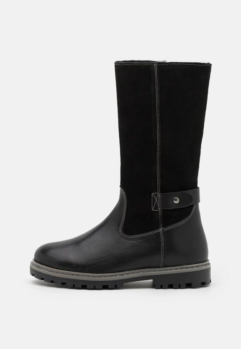 Friboo Niños LEATHER - Botas - Black 3 Friboo Niños LEATHER - Botas - Black