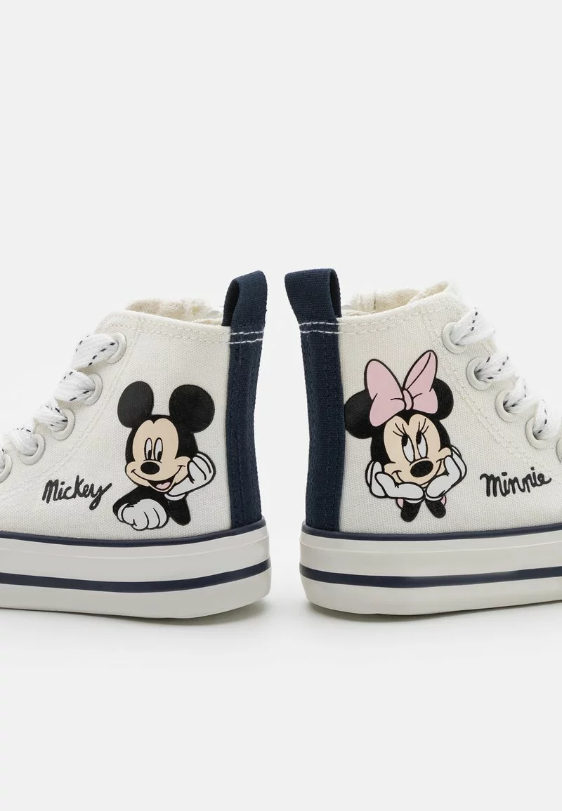 Friboo Niños DISNEY MICKEY MOUSE & MINNIE MOUSE - Zapatillas Altas - White 3 Friboo Niños DISNEY MICKEY MOUSE & MINNIE MOUSE - Zapatillas Altas - White