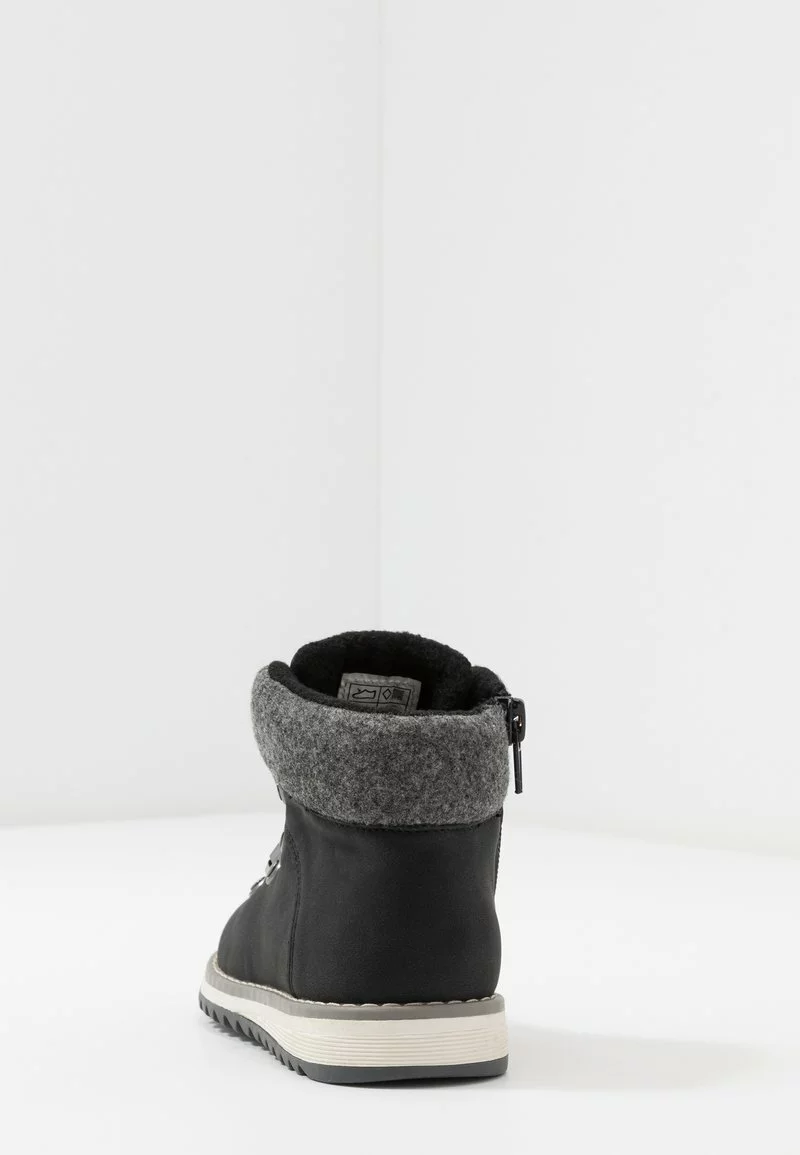 Friboo Niños Botines Con Cordones - Black 7 Friboo Niños Botines Con Cordones - Black - Imagen 5