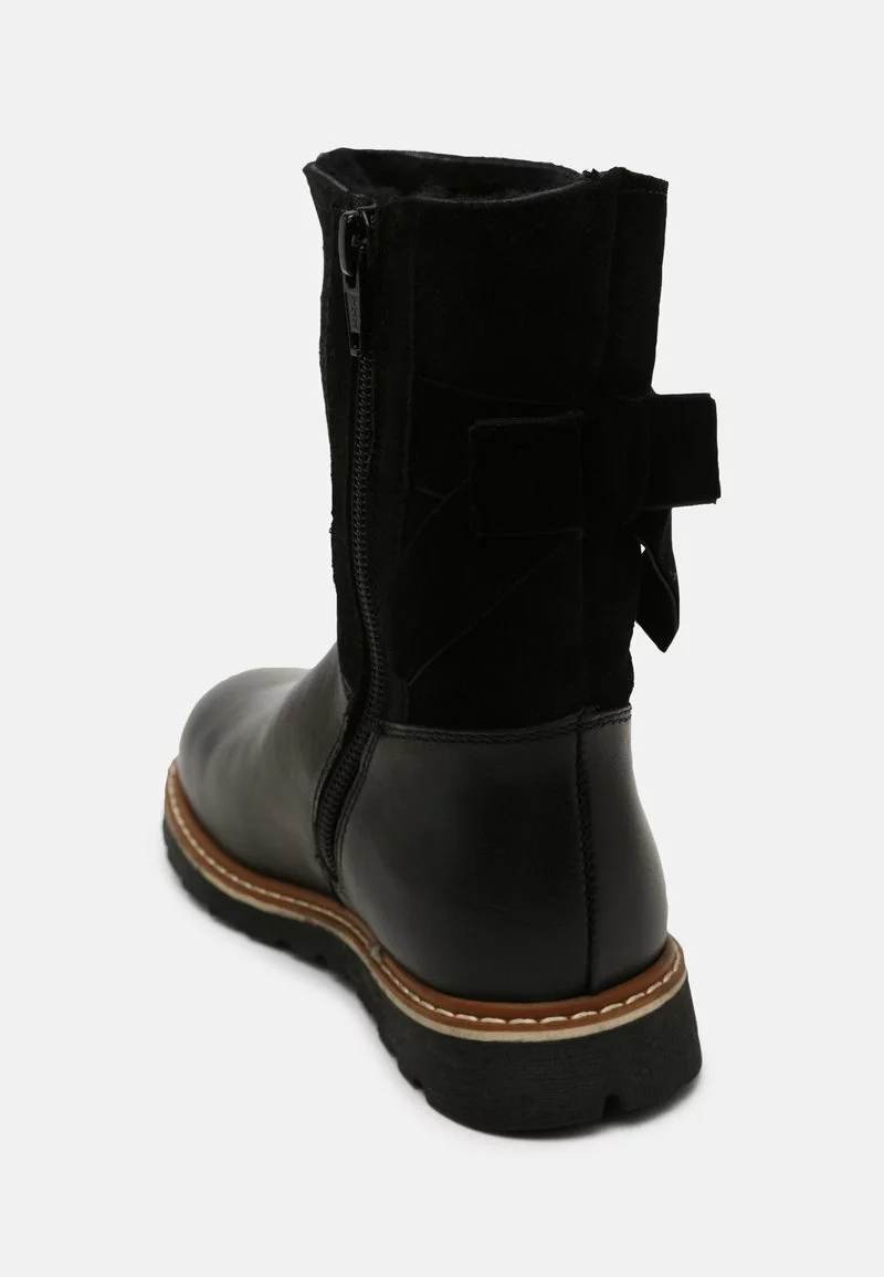 Friboo Niños LEATHER - Botas Para La Nieve - Black 7 Friboo Niños LEATHER - Botas Para La Nieve - Black - Imagen 5