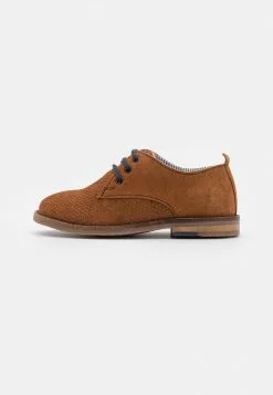 Friboo Niños LEATHER - Zapatos Con Cordones - Brown