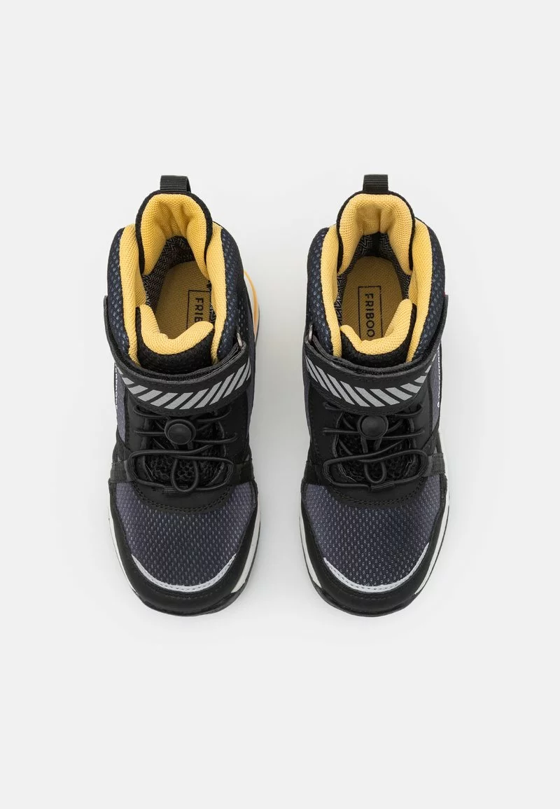 Friboo Niños Botines Con Cordones - Black 6 Friboo Niños Botines Con Cordones - Black - Imagen 4