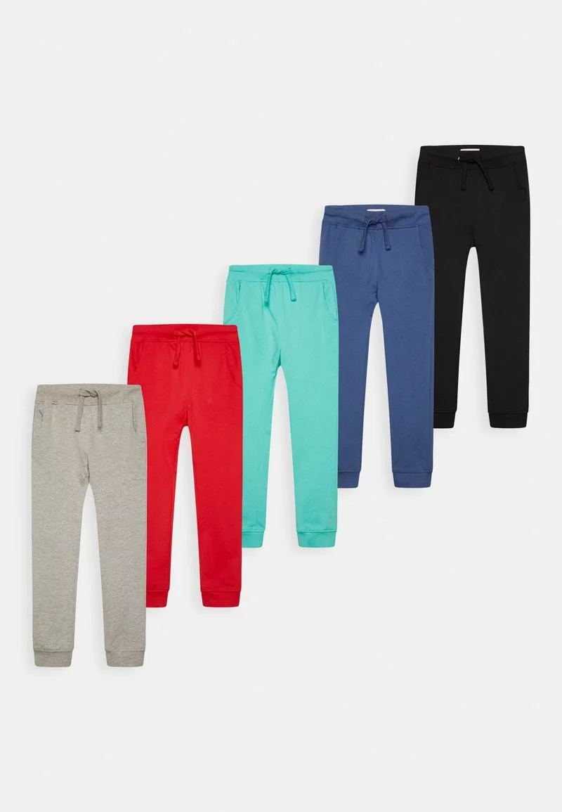 Friboo Niños BASIC BOYS SWEATPANTS 5 PACK - Pantalones Deportivos - Multi-coloured, Ochre, Red 3 Friboo Niños BASIC BOYS SWEATPANTS 5 PACK - Pantalones Deportivos - Multi-coloured, Ochre, Red