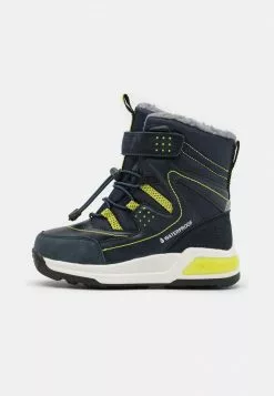 Friboo Niños Botas Para La Nieve - Dark Blue