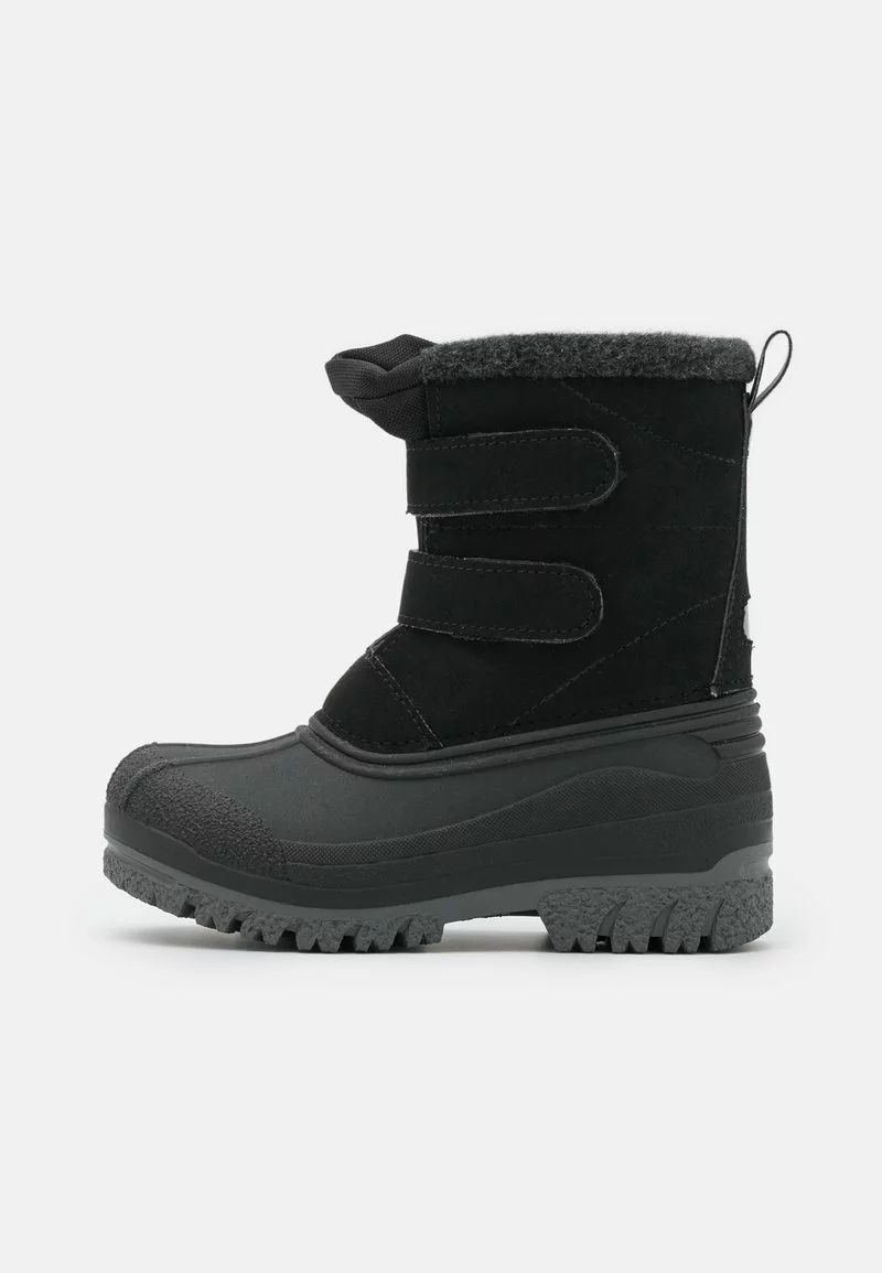 Friboo Niños Botas Para La Nieve - Black 3 Friboo Niños Botas Para La Nieve - Black