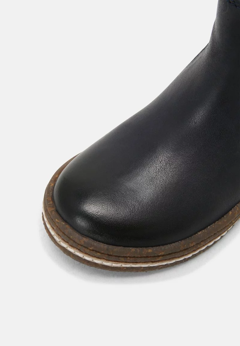 Friboo Unisexo LEATHER BOOTIES - Botines - Dark Blue 7 Friboo Unisexo LEATHER BOOTIES - Botines - Dark Blue - Imagen 5