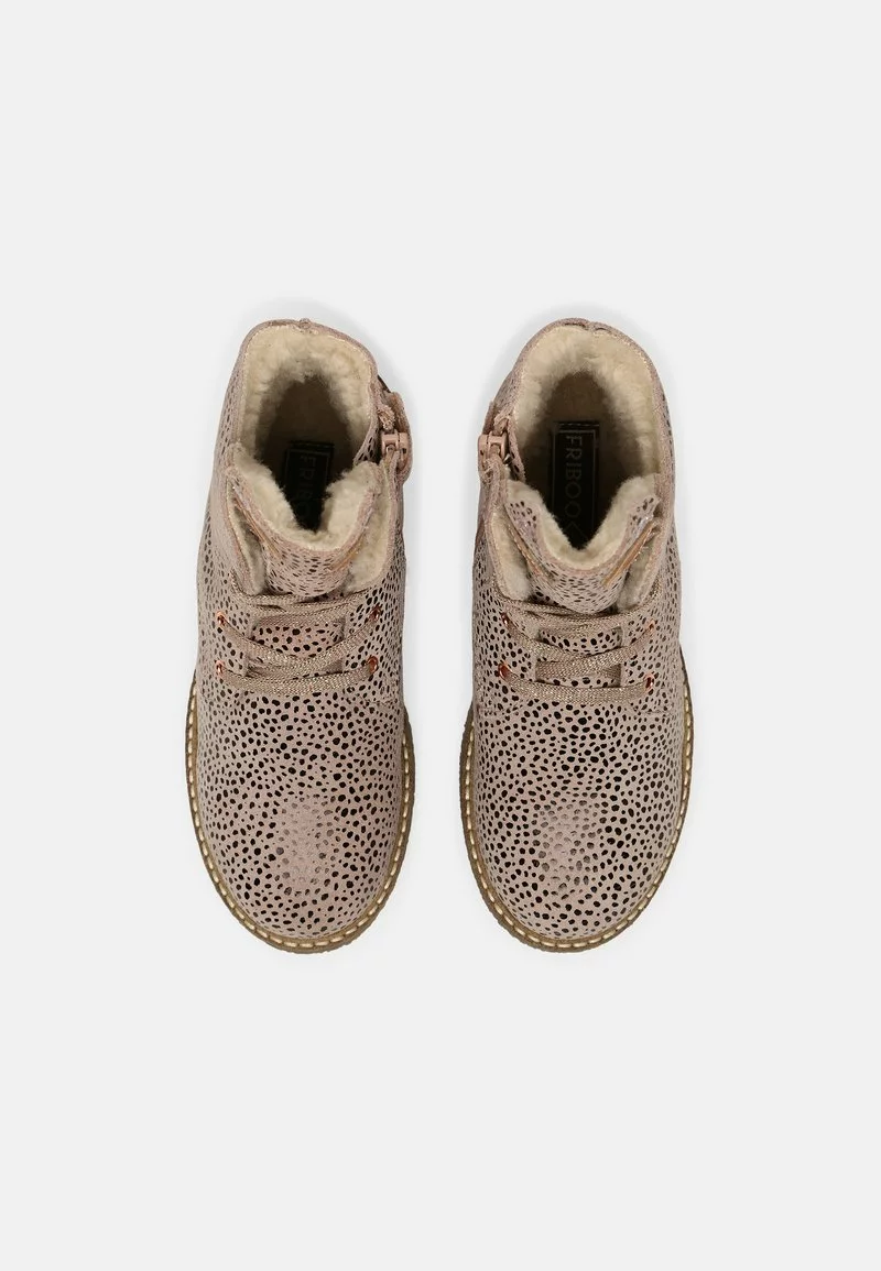 Friboo Niños LEATHER - Botines Con Cordones - Light Pink 6 Friboo Niños LEATHER - Botines Con Cordones - Light Pink - Imagen 4