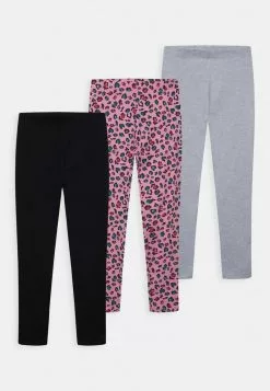 Friboo Niños BASIC GIRLS PACK - Leggings - Multi-coloured / Pink /grey