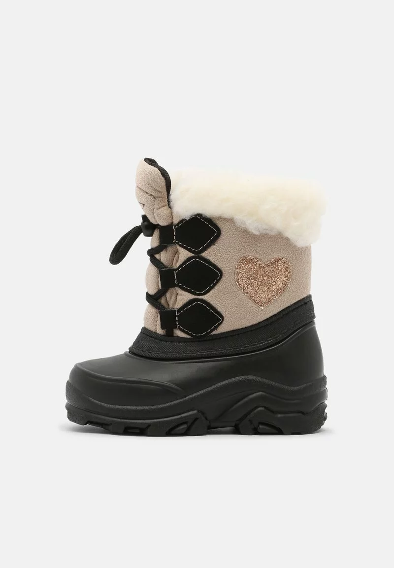 Friboo Niños Botas Para La Nieve - Beige 3 Friboo Niños Botas Para La Nieve - Beige