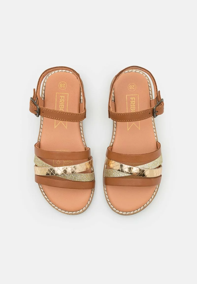 Friboo Niños LEATHER - Sandalias - Cognac 6 Friboo Niños LEATHER - Sandalias - Cognac - Imagen 4