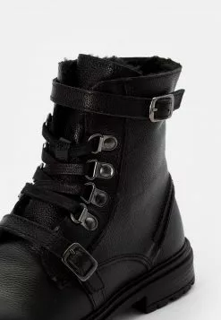 Friboo Niños LEATHER BOOTIES - Botines Con Cordones - Black 13 Friboo Niños LEATHER BOOTIES - Botines Con Cordones - Black -Tienda Friboo barata 8551ebe38f9c4275b74b28377f4646b5