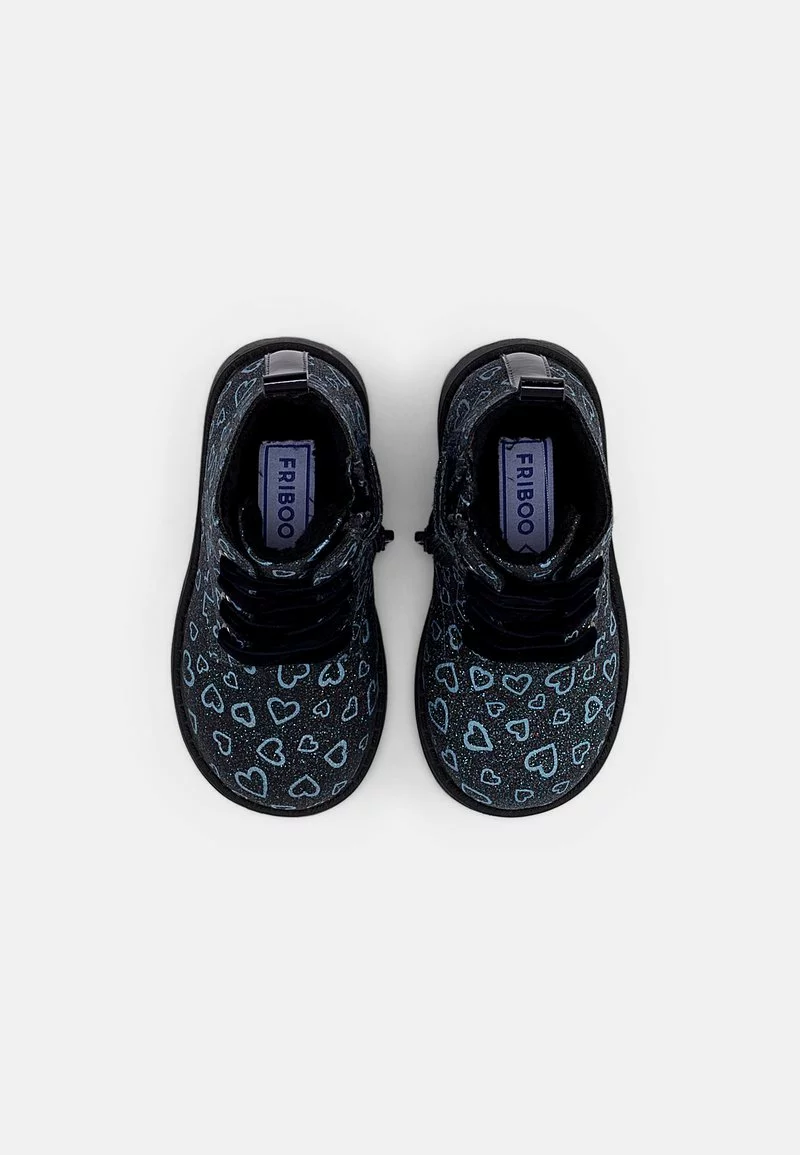 Friboo Niños Botines Con Cordones - Dark Blue 6 Friboo Niños Botines Con Cordones - Dark Blue - Imagen 4