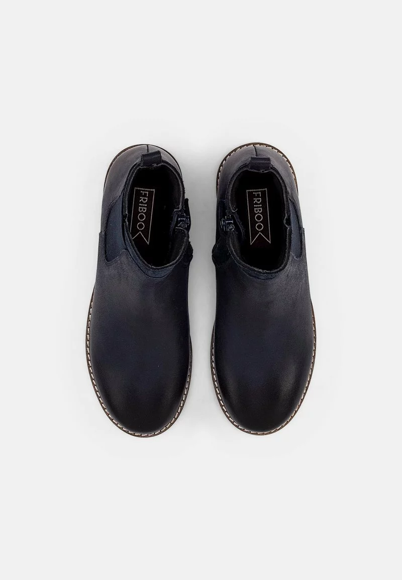 Friboo Niños LEATHER - Botines - Dark Blue 6 Friboo Niños LEATHER - Botines - Dark Blue - Imagen 4