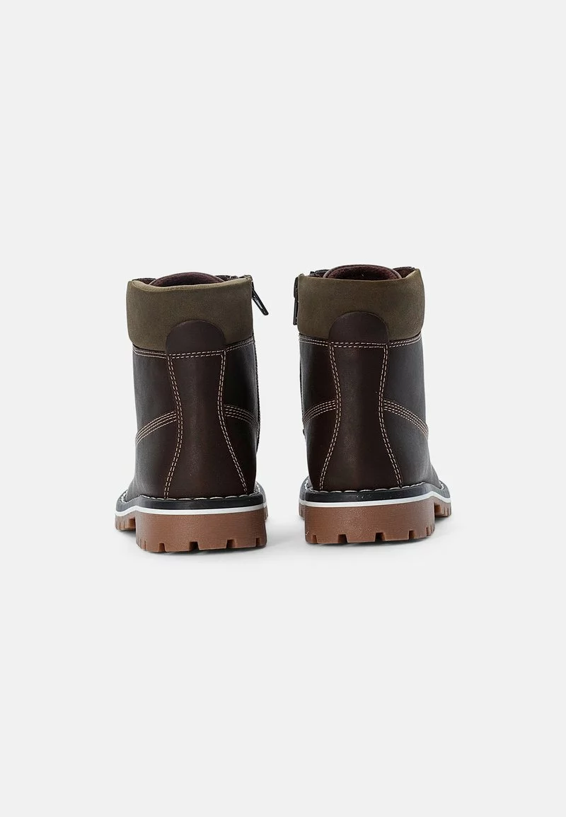 Friboo Niños BOOTIES - Botines Con Cordones - Dark Brown 5 Friboo Niños BOOTIES - Botines Con Cordones - Dark Brown - Imagen 3