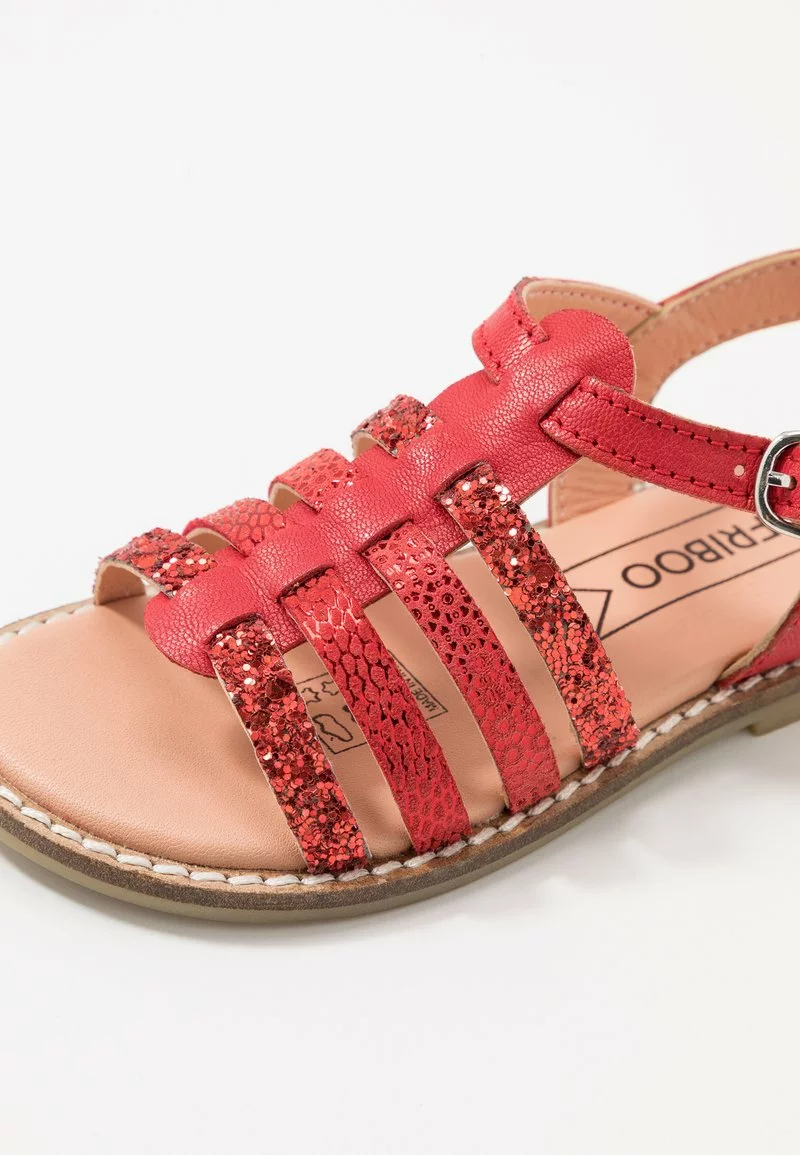 Friboo Niños LEATHER - Sandalias - Red 5 Friboo Niños LEATHER - Sandalias - Red - Imagen 3