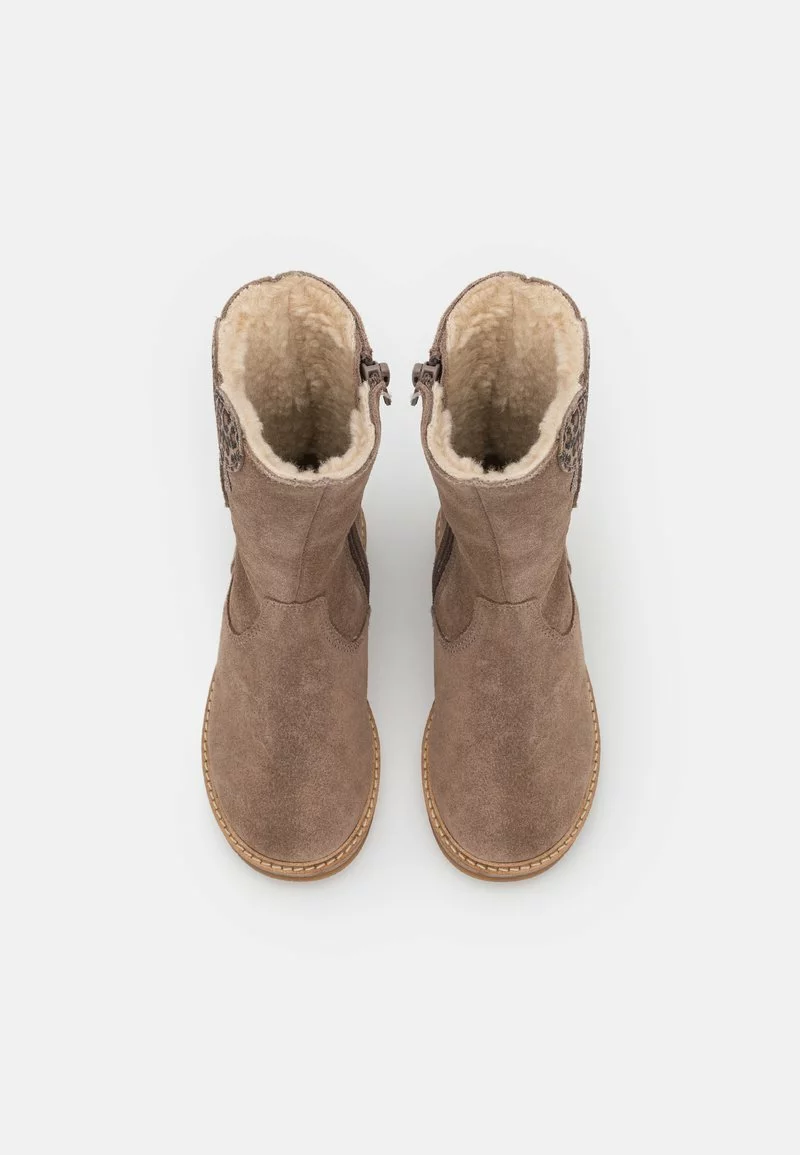 Friboo Niños LEATHER - Botas - Taupe 6 Friboo Niños LEATHER - Botas - Taupe - Imagen 4