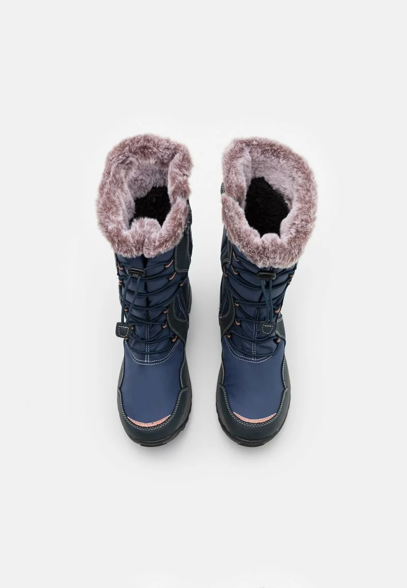 Friboo Niños Botas Para La Nieve - Dark Blue 6 Friboo Niños Botas Para La Nieve - Dark Blue - Imagen 4