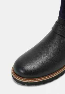 Friboo Niños LEATHER - Botas Para La Nieve - Dark Blue -Tienda Friboo barata 9538dcd20e84420c88116dd276be6bbb