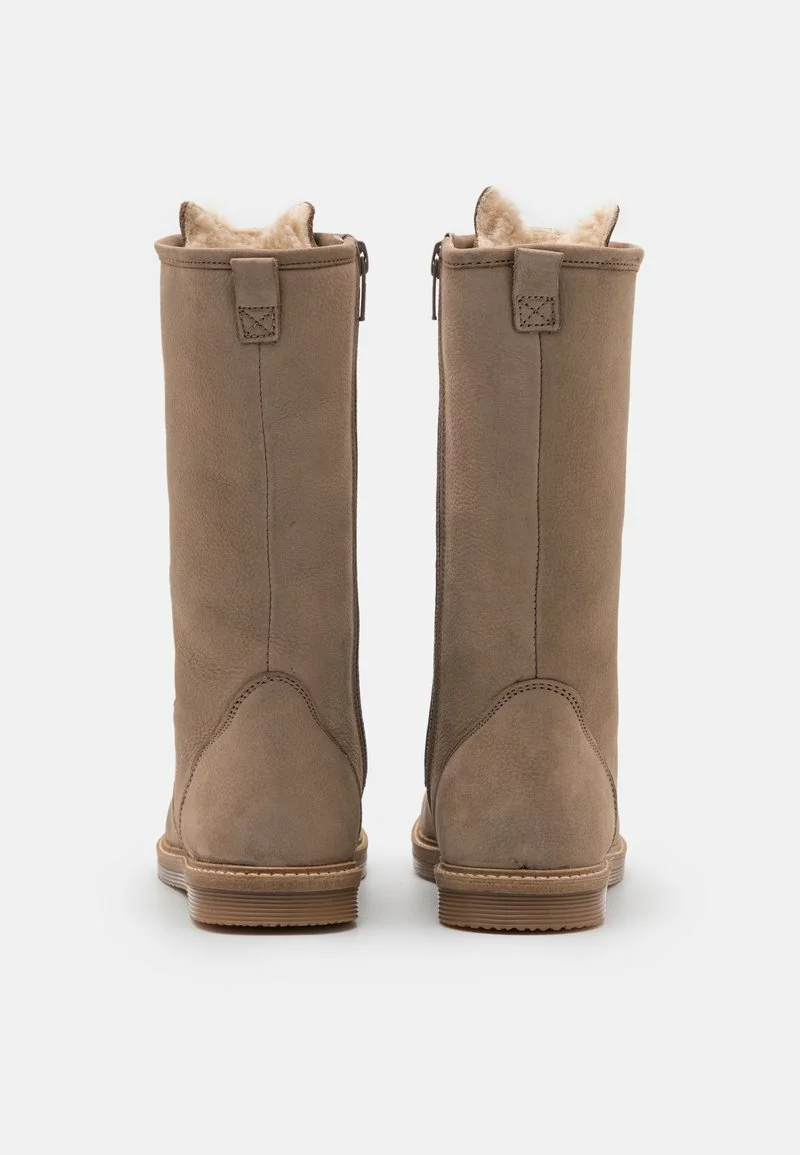 Friboo Niños LEATHER - Botas Con Cordones - Taupe 5 Friboo Niños LEATHER - Botas Con Cordones - Taupe - Imagen 3