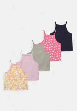 Tienda Friboo barata 16 Friboo Niños STRAPPY VEST 5 PACK - Top - Multi-coloured/ Pink/ Yellow