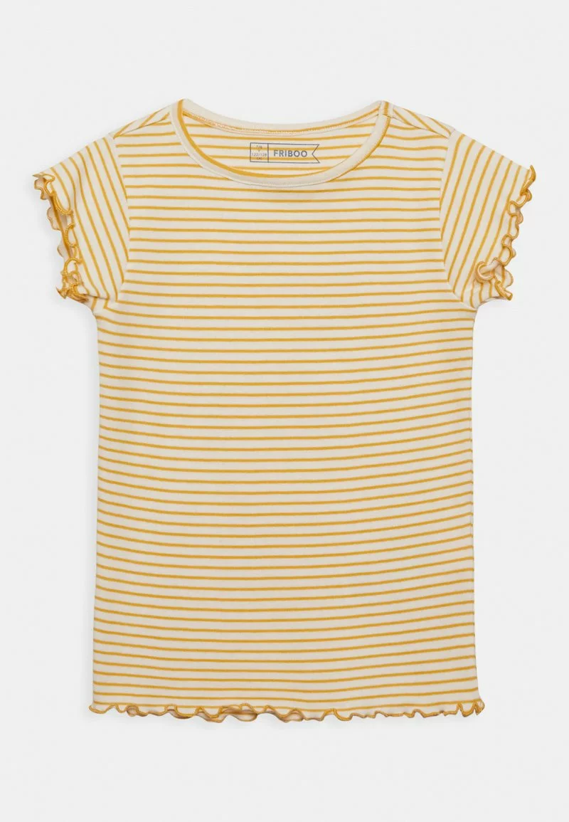 Friboo Niños 3 PACK GIRL RIB TEE - Camiseta Básica - Blue - 502_yellow - 202_pink - 402 6 Friboo Niños 3 PACK GIRL RIB TEE - Camiseta Básica - Blue - 502_yellow - 202_pink - 402 - Imagen 4