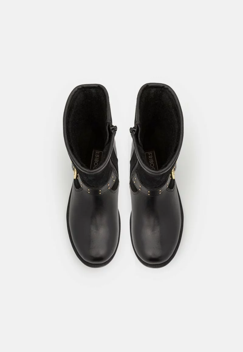 Friboo Niños LEATHER - Botas - Black 6 Friboo Niños LEATHER - Botas - Black - Imagen 4