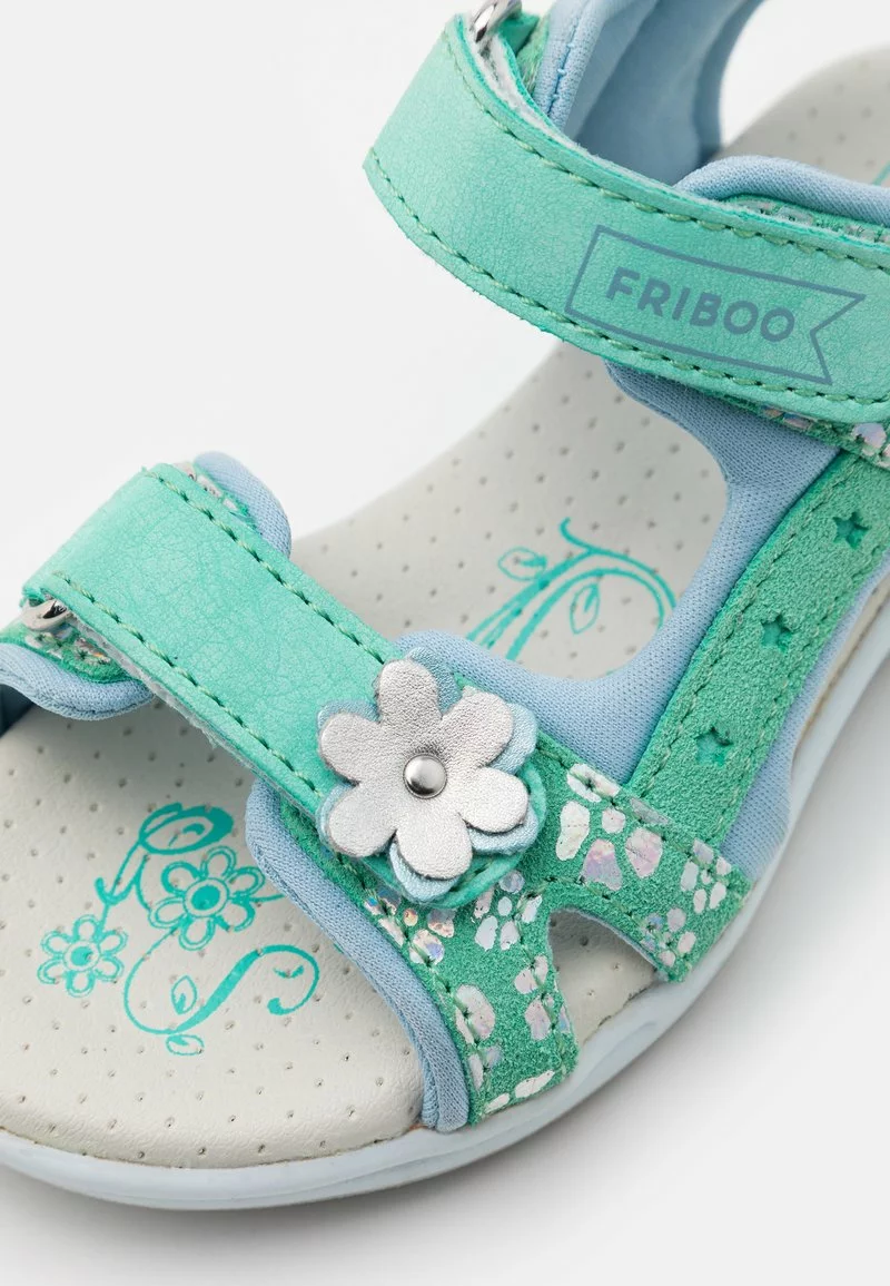Friboo Niños LEATHER - Sandalias - Mint 8 Friboo Niños LEATHER - Sandalias - Mint - Imagen 6