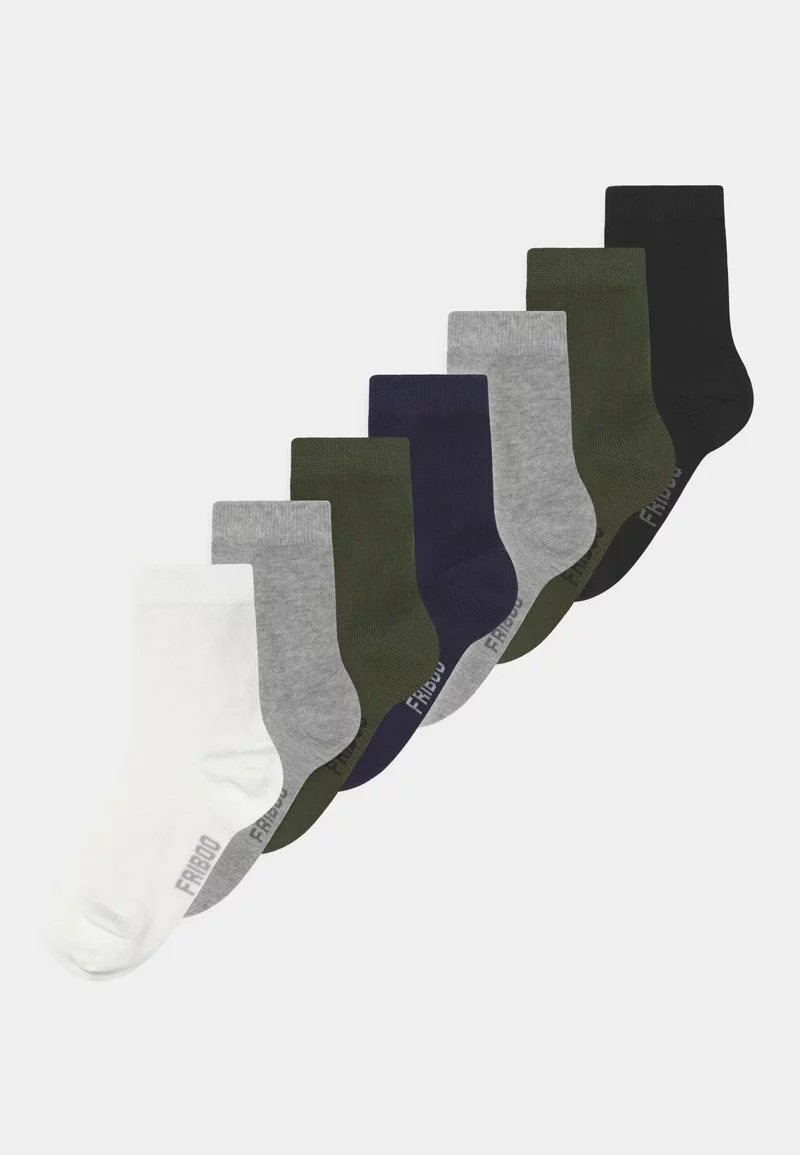 Friboo Niños BOYS 7 PACK - Calcetines - Multi-coloured/white/grey 3 Friboo Niños BOYS 7 PACK - Calcetines - Multi-coloured/white/grey
